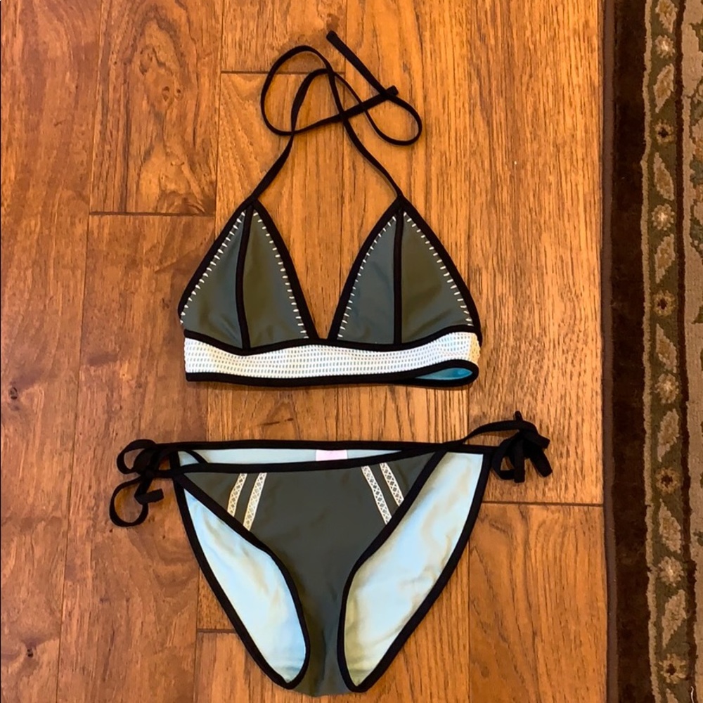 Target green bikini set